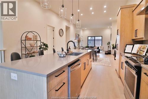 654 Lily Mac, Windsor, ON - Indoor Photo Showing Kitchen With Upgraded Kitchen
