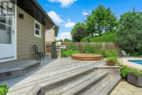 Backyard - 108 Condor Drive, Ottawa, ON - Outdoor With In Ground Pool With Deck Patio Veranda With Exterior