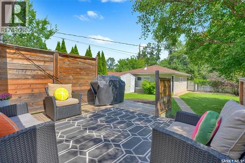 961 Garry Street, Regina, SK - Outdoor With Deck Patio Veranda With Exterior