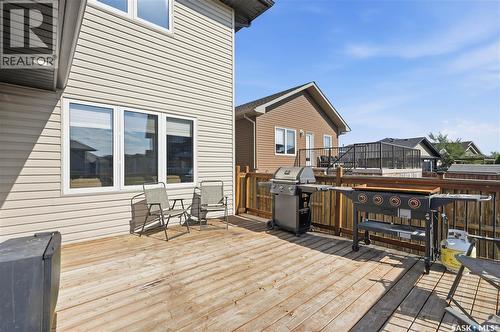 668 Lehrer Crescent, Saskatoon, SK - Outdoor With Deck Patio Veranda With Exterior