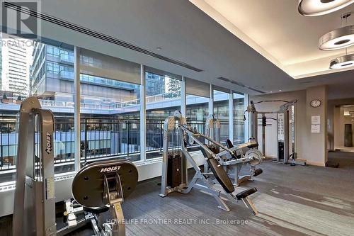 2111 - 65 Bremner Boulevard, Toronto, ON - Indoor Photo Showing Gym Room