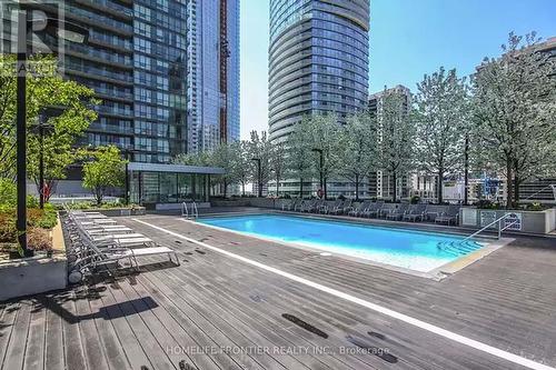 2111 - 65 Bremner Boulevard, Toronto, ON - Outdoor With In Ground Pool