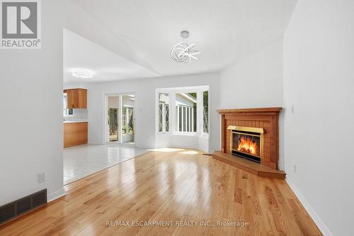 448 Stone Church Road E, Hamilton, ON - Indoor With Fireplace