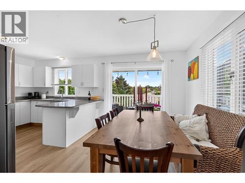 Dining Area with Access to Outdoor Balcony - 2655 Applegreen Court, West Kelowna, BC - Indoor
