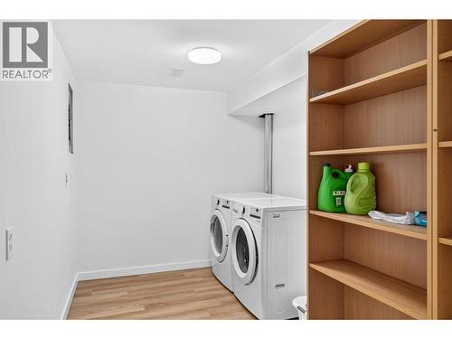 Downstairs Laundry Room - 2655 Applegreen Court, West Kelowna, BC - Indoor Photo Showing Laundry Room