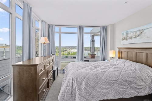 #805-38 Front St, Nanaimo, BC - Indoor Photo Showing Bedroom