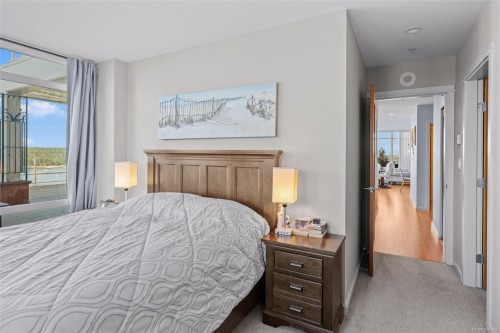 #805-38 Front St, Nanaimo, BC - Indoor Photo Showing Bedroom