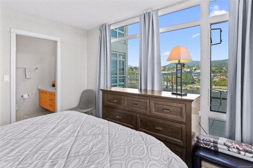 #805-38 Front St, Nanaimo, BC - Indoor Photo Showing Bedroom