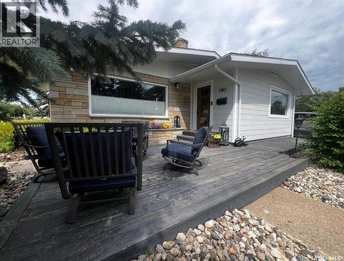 1183 George Street E, Swift Current, SK - Outdoor With Deck Patio Veranda