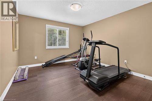 160 Wills Crescent, Binbrook, ON - Indoor Photo Showing Gym Room