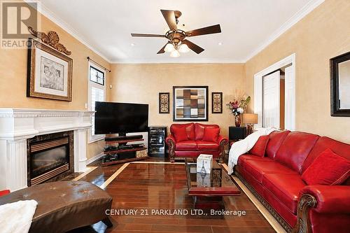 2020 Solar Place, Oshawa, ON - Indoor Photo Showing Living Room With Fireplace