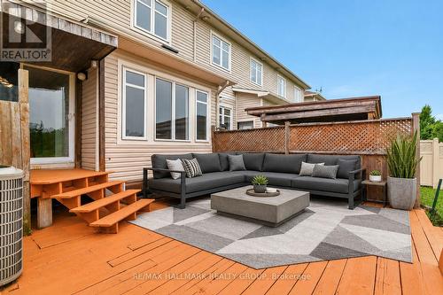 Virtually staged. - 144 Trail Side Circle, Ottawa, ON - Outdoor With Deck Patio Veranda With Exterior