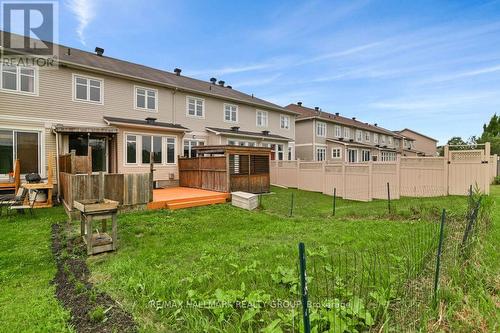 144 Trail Side Circle, Ottawa, ON - Outdoor With Deck Patio Veranda With Backyard With Exterior