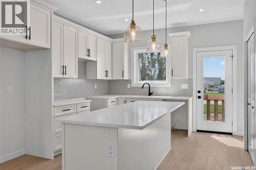 4 Aspen Place, Humboldt, SK - Indoor Photo Showing Kitchen With Upgraded Kitchen