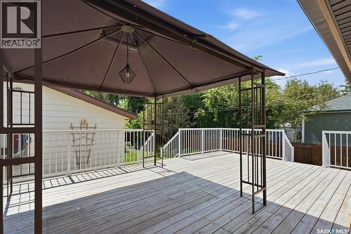 818 5Th Street E, Saskatoon, SK - Outdoor With Deck Patio Veranda With Exterior