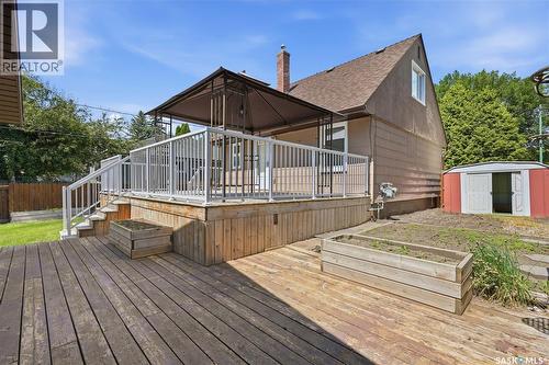 818 5Th Street E, Saskatoon, SK - Outdoor With Deck Patio Veranda With Exterior