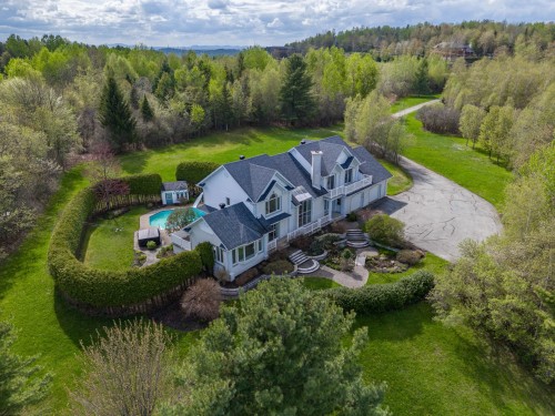 Photo aérienne - 4452 Rue Du Mont-Blanc, Ascot Corner, QC - Outdoor With View