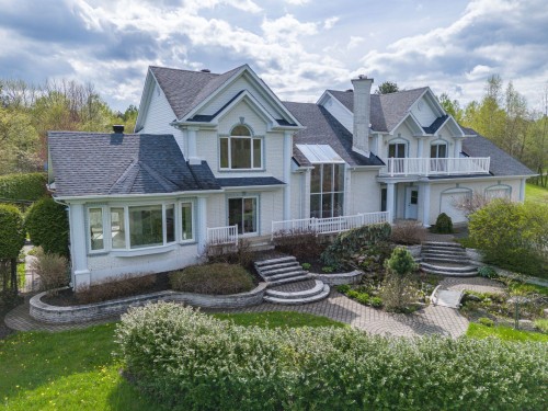 Photo aérienne - 4452 Rue Du Mont-Blanc, Ascot Corner, QC - Outdoor With Facade