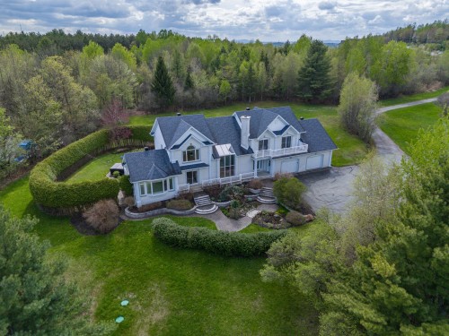 Photo aérienne - 4452 Rue Du Mont-Blanc, Ascot Corner, QC - Outdoor With View