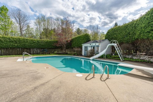 Piscine - 4452 Rue Du Mont-Blanc, Ascot Corner, QC - Outdoor With In Ground Pool With Backyard