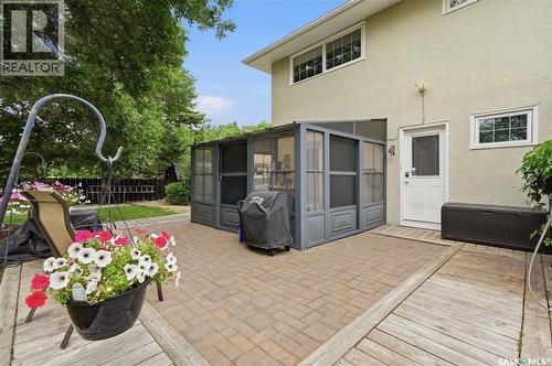 22 Wesson Bay, Regina, SK - Outdoor With Deck Patio Veranda With Exterior