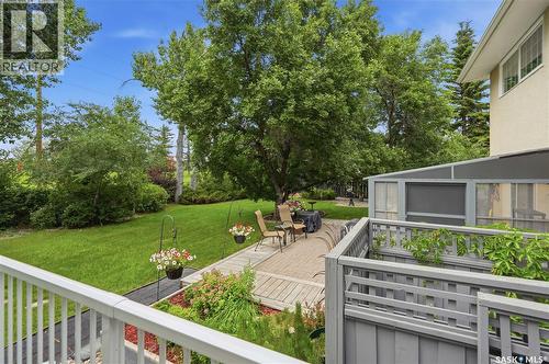 22 Wesson Bay, Regina, SK - Outdoor With Deck Patio Veranda