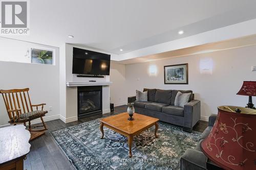22-244 Dundas Street, Brant, ON - Indoor Photo Showing Living Room With Fireplace