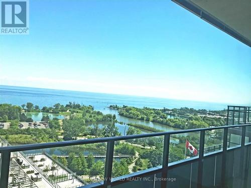 1416 - 30 Shore Breeze Drive, Toronto, ON - Outdoor With Body Of Water With Balcony With View