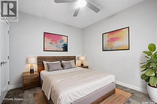 504 550 4Th Avenue N, Saskatoon, SK - Indoor Photo Showing Bedroom