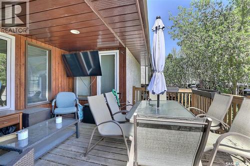 122 Edenwold Crescent, Regina, SK - Outdoor With Deck Patio Veranda With Exterior