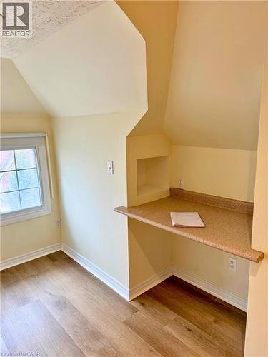 Attic with built in desk - 9 Filbert Street, Kitchener, ON - Indoor Photo Showing Other Room