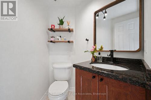 Powder Room - 3344 Trelawny Circle, Mississauga, ON - Indoor Photo Showing Bathroom