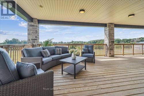 8837 Wellington Road 124, Erin, ON - Outdoor With Deck Patio Veranda With Exterior