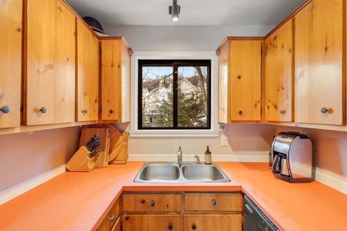 Kitchen - 174 Rue Des Deux-Montagnes, Bromont, QC - Indoor Photo Showing Kitchen With Double Sink