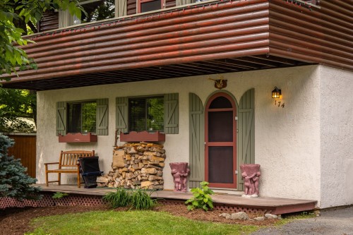Exterior - 174 Rue Des Deux-Montagnes, Bromont, QC - Outdoor With Deck Patio Veranda