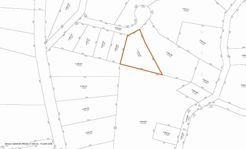 Plan (croquis) - Ch. Du Loup, Harrington, QC 