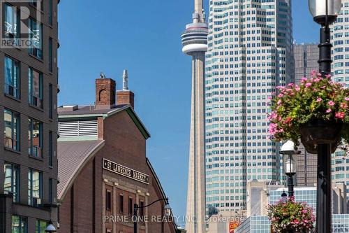 1114 - 158 Front Street E, Toronto, ON - Outdoor With Balcony With Facade