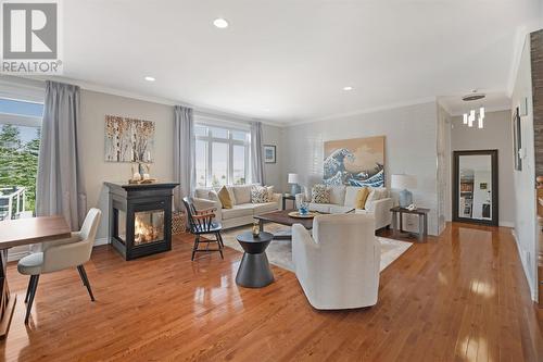 206 Summit Drive, Paradise, NL - Indoor With Fireplace
