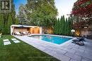 49 Norman Drive, King, ON  - Outdoor With In Ground Pool With Deck Patio Veranda With Backyard 