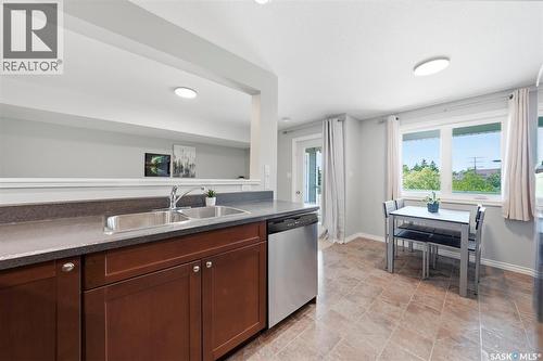 203 515 28Th Street E, Prince Albert, SK - Indoor Photo Showing Kitchen With Double Sink