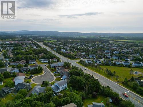 Overhead view showcasing the property boundaries and outdoor living space. - 21 Westbrook Landing, Mount Pearl, NL - Outdoor With View