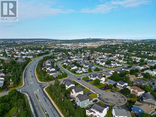 Elevated community view showcasing nearby shopping, schools, and commuter routes. - 21 Westbrook Landing, Mount Pearl, NL - Outdoor With View