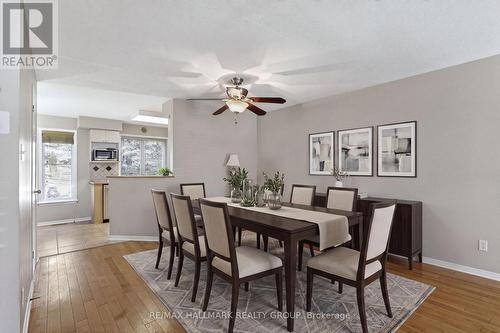 virtually staged - 62 Briston Private, Ottawa, ON - Indoor Photo Showing Dining Room