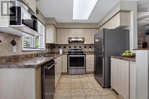 virtually staged - 62 Briston Private, Ottawa, ON - Indoor Photo Showing Kitchen With Stainless Steel Kitchen With Double Sink