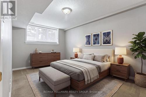 virtually staged - 62 Briston Private, Ottawa, ON - Indoor Photo Showing Bedroom