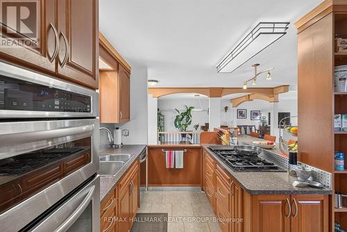1100 Bathgate Drive, Ottawa, ON - Indoor Photo Showing Kitchen With Double Sink
