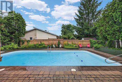 1100 Bathgate Drive, Ottawa, ON - Outdoor With In Ground Pool With Backyard