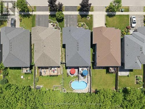 40 Maich Crescent, Brantford, ON - Outdoor With Above Ground Pool With View