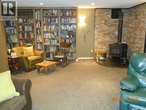 Konechny Acreage, Corman Park Rm No. 344, SK - Indoor With Fireplace