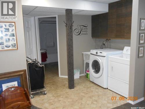 Konechny Acreage, Corman Park Rm No. 344, SK - Indoor Photo Showing Laundry Room
